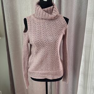 American Rag Pink Cowl Neck Sweater